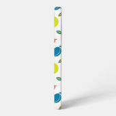 Fruitpatroon, Plum, Sinaasappel, Citroen, Pear, Ap Samsung Galaxy Hoesje (Linkerkant)