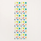 Fruitpatroon, Plum, Sinaasappel, Citroen, Pear, Ap Yogamat (Achterkant)