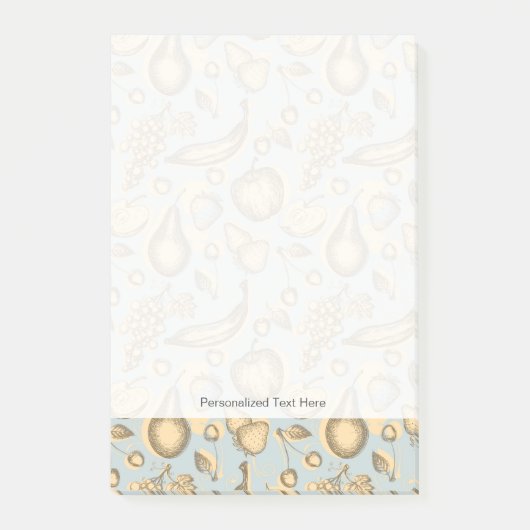 fruitpatroon post-it® notes (Voorkant)