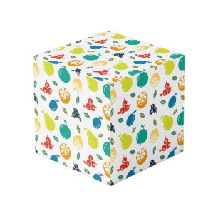 Fruitpatroon, Pruim, Sinaasappel, Citroen, Peer, A Kubus