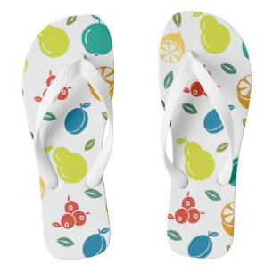 Fruitpatroon, Pruim, Sinaasappel, Citroen, Peer, A Teenslippers