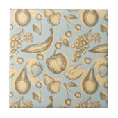 fruitpatroon tegeltje (Voorkant)