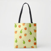 Fruitpatroon Tote Bag (Voorkant)