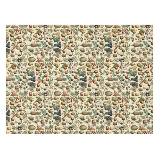  fruitpatroon van Adolphe Millot Tafelkleed (Voorkant (Horizontaal))