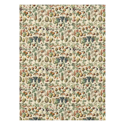  fruitpatroon van Adolphe Millot Tafelkleed (Voorkant)