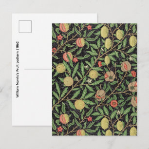 Fruitpatroon van William Morris (1862) Briefkaart