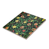 Fruitpatroon van William Morris Tegeltje (Zijkant)