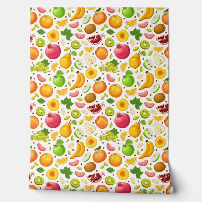 Fruitpleisterbehang Behang (Afrollen)