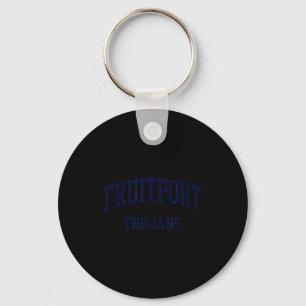 Fruitrt Middelbare School Hs Fruitrt Mi Vintage Sr Sleutelhanger