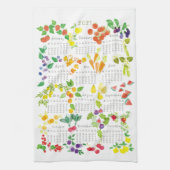 Fruits and Veggies - Calendar 2021 Theedoek (Verticaal)