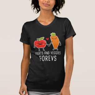 Fruits and Veggies Forevs Vegan Nutrition Veggie T-shirt