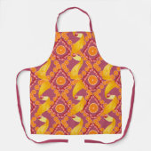 Fruits and zest rose pink apron schort (Voorkant)