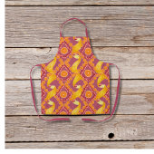 Fruits and zest rose pink apron schort