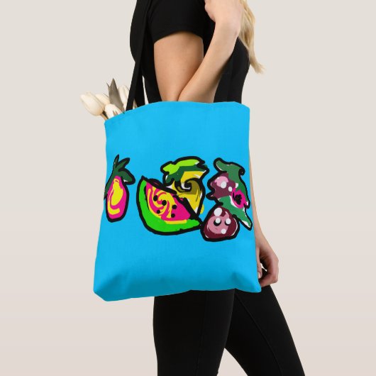 Fruits art fun  tote bag (Dichtbij)