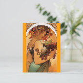 Fruits - Art Nouveau - Briefkaart (Staand voorkant)