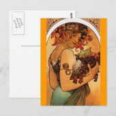 Fruits - Art Nouveau - Briefkaart (Voorkant / Achterkant)