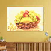 "Fruits Basket" Cute Photo. Bestel nu Canvas Afdruk (Insitu (Woonkamer))