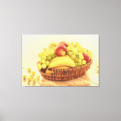 "Fruits Basket" Cute Photo. Bestel nu Canvas Afdruk (Voorkant)
