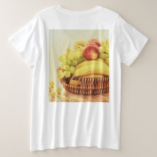 "Fruits Basket" Cute Photo. Bestel nu Grote Maat T-shirt