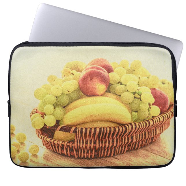 "Fruits Basket" Cute Photo. Bestel nu Laptop Sleeve (Voorkant)