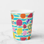 Fruits Basket Papieren Bekers (Achterkant)