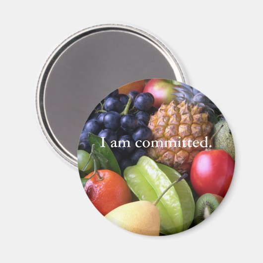 Fruits Commitment Magnet (Voorkant / Achterkant)