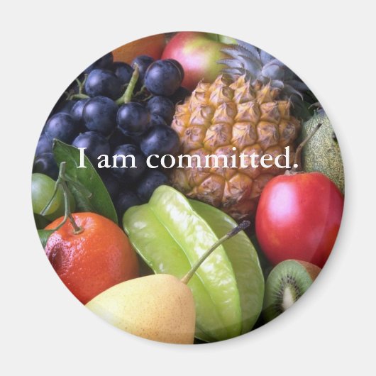 Fruits Commitment Magnet (Voorkant)