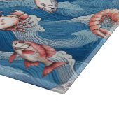 Fruits de Mer gepersonaliseerd Snijplank (Hoek)