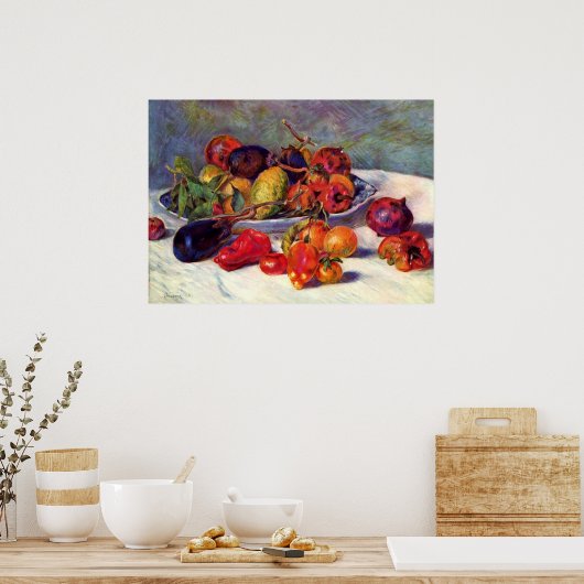 Fruits du Midi Poster (Keuken)