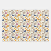 Fruits en groenten Food Pattern Inpakpapier Vel (Voorkant)