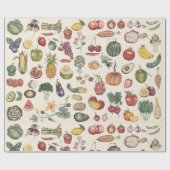 Fruits en Veggies Cadeaupapier (Vlak)