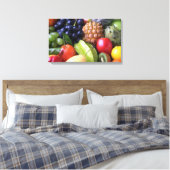Fruits en Veggies Canvas Afdruk (Insitu (Slaapkamer))