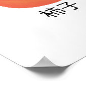 Fruits Flash-kaarten Chinese Fruity Fun Food Art Poster (Hoek)