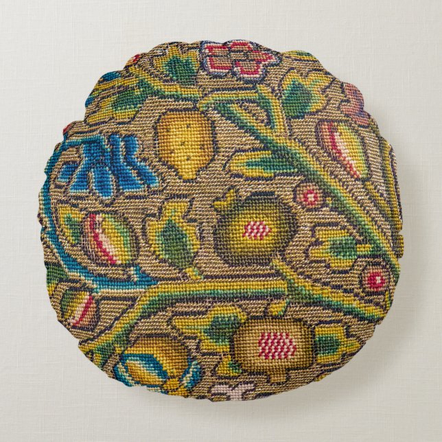 Fruits forest pillow rond kussen (Voorkant)