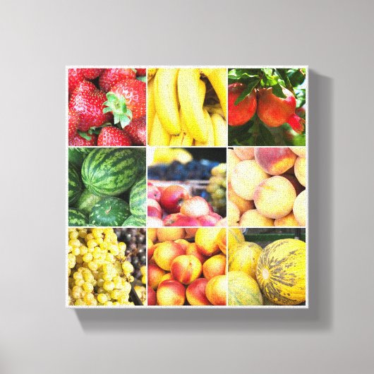 Fruits - foto van de sjabloon canvas afdruk (Voorkant)