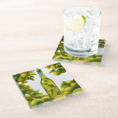 Fruits fusion  glazen onderzetter (Schuin)