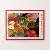 Fruits Legpuzzel (Horizontaal)