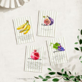 Fruits mentioned in the Quran 8x10 Print Set