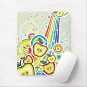 Fruits - Mousepad Muismat (Met muis)