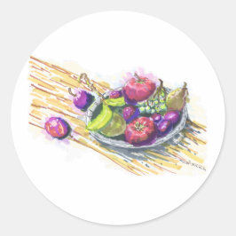 Fruits nog Life Ronde Sticker