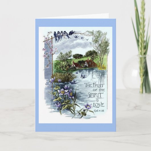 Fruits of Spirit Friendship Card Kaart (Voorkant)