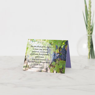 Fruits of Spirit Greeting Kaart