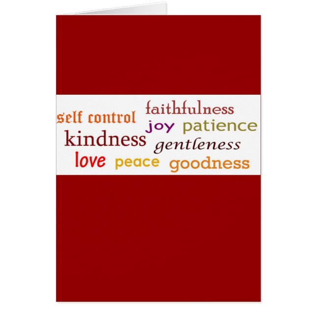 Fruits of the Spirit (Voorkant)