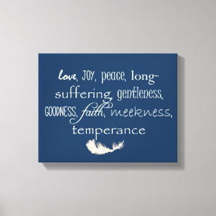 Fruits of the Spirit Canvas Afdruk