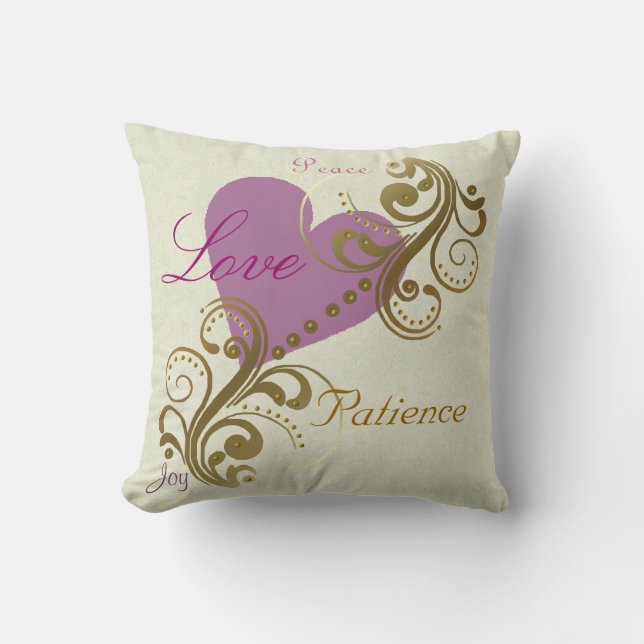 Fruits of the Spirit Christelijk Pillow Kussen (Voorkant)