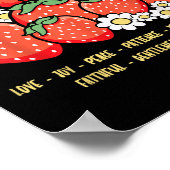 Fruits Of The Spirit Christian Faith Bible Verse J Poster (Hoek)