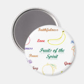 Fruits of the Spirit Magneet (Voorkant / Achterkant)