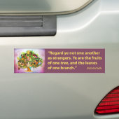 Fruits One Tree Bumpersticker (Op auto)