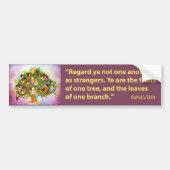 Fruits One Tree Bumpersticker (Voorkant)