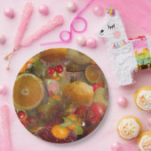 Fruits Papieren Bordje (Feest)